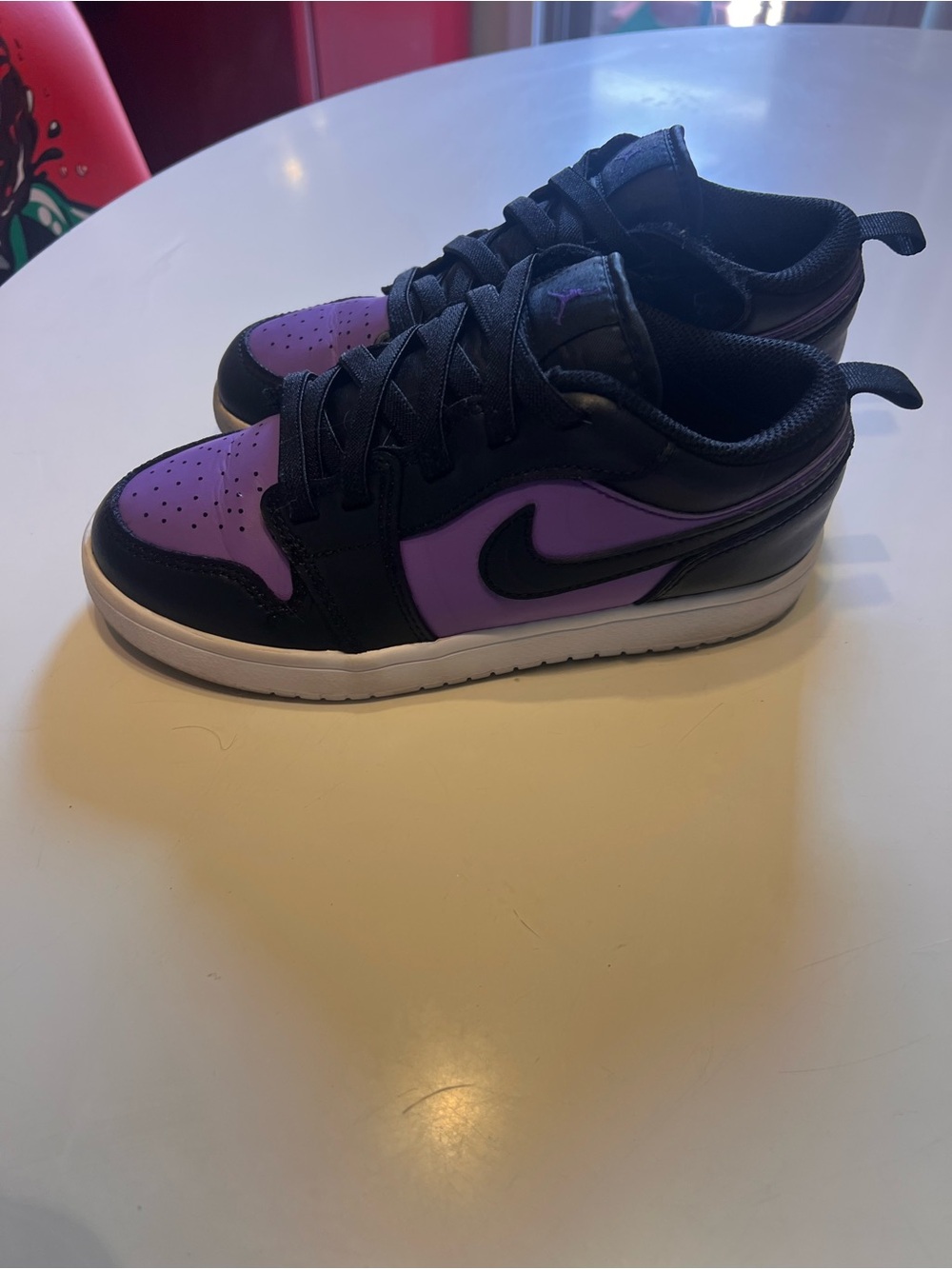Nike Jordan kids in Purple and Black